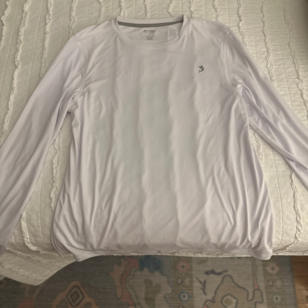 Men’s Fishing Long Sleeve Shirt- White